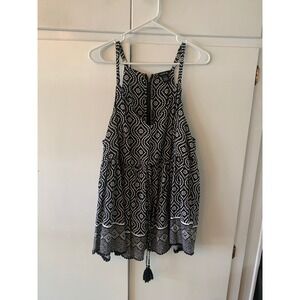 Torrid tank top  Black‎ White Print Sleeveless Casual Plus Size 2